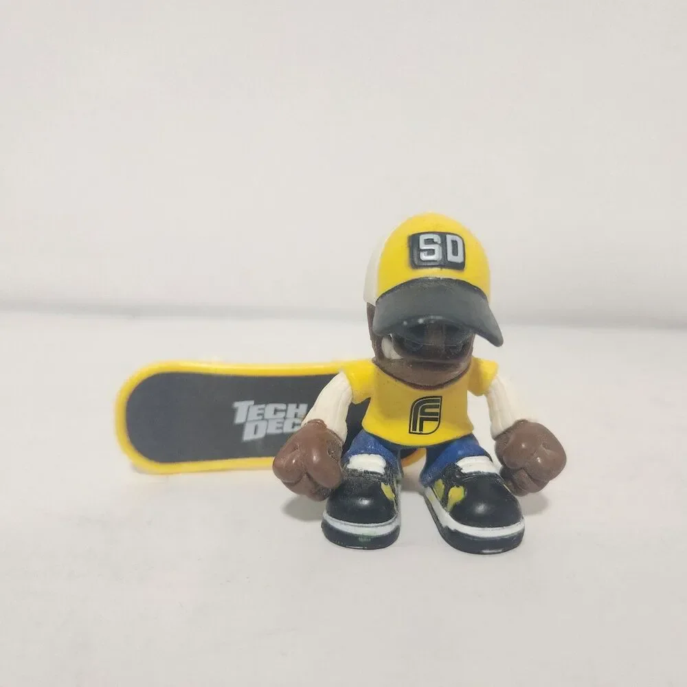 Tech Deck Dudes & Boards Lot: Rod, Whiplash, Rasta, Woody, Roscoe Parrot